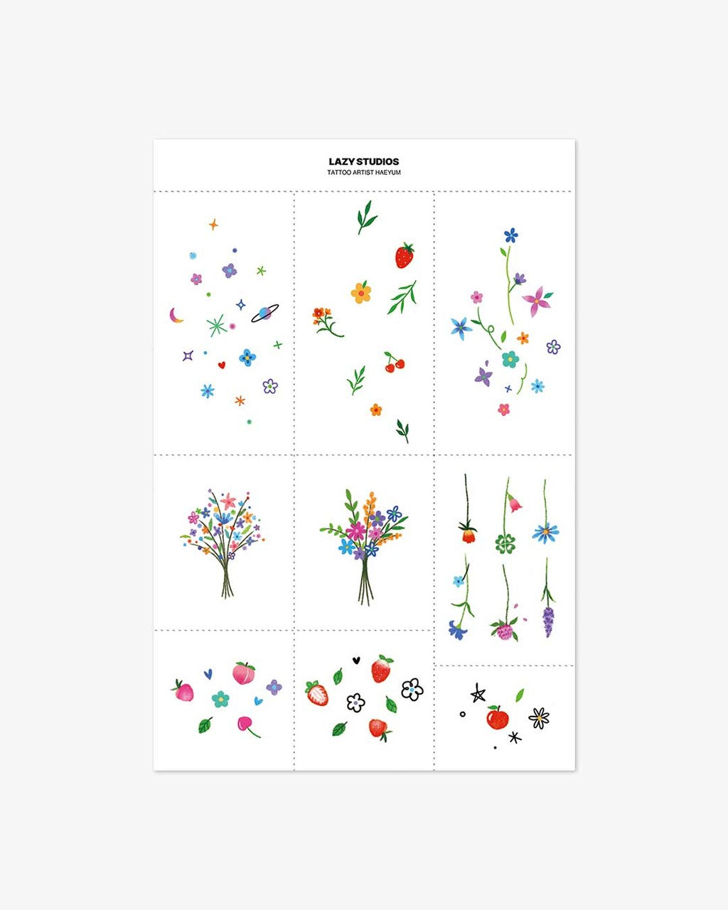 2週間で消えるタトゥーシール | HAEYUM #02