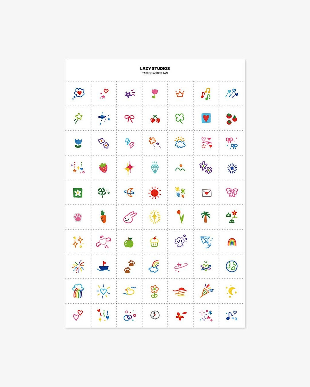 2週間で消えるタトゥーシール | TAN #01