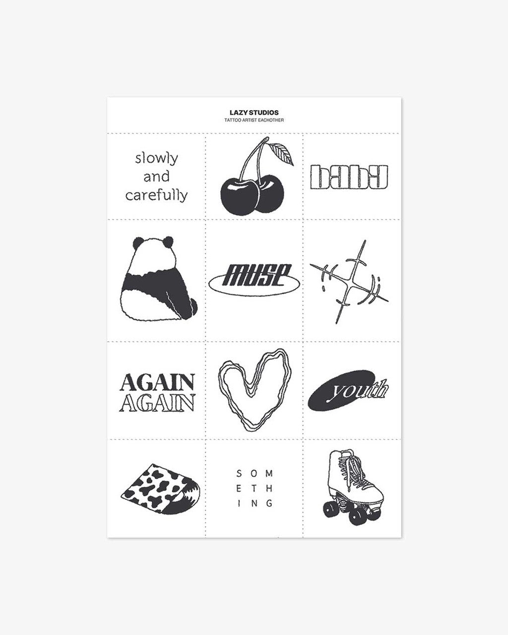 2週間で消えるタトゥーシール | EACH OTHER #01